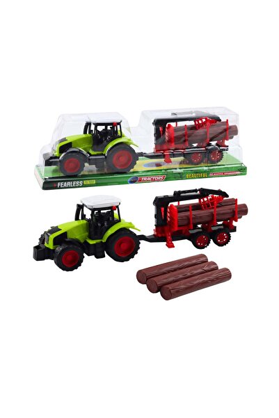 LEAN Tractor cu remorcă HDS pentru transportul lemnului, 37 x 11 x 9 cm, 24796