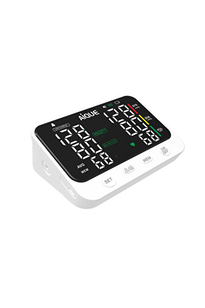Choice English Voice JUSTLANG 1000mAh Blood Pressure Monitor Dual Result Disp...