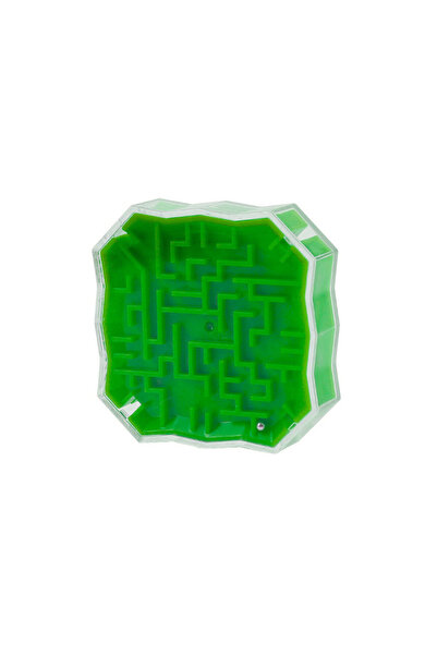 LEAN Joc labirint logic, 5 x 5 x 2 cm, verde, 21053