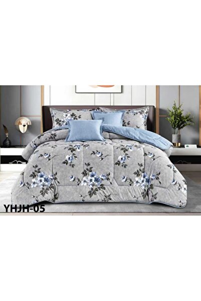 SFT Nefren Bedspread Set Summer Quilted Full Filling 6 Pieces Bedspread Size ...