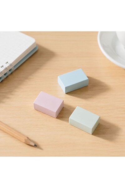 idei Kit 3 Bucăți Radieră Multicoloră Macaron Ecologică, Accesoriu Rechizite ...