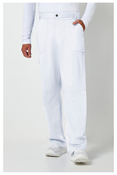 Cherokee WWE140 Erkek SCRUBS Pantolonu – İthal, Relaxed Fit, 7 Cepli, Fermuar...