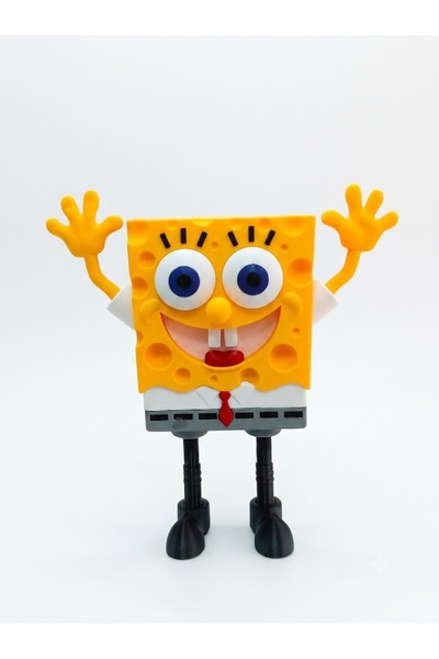 Yerli Sünger Bob 3D figür 27 cm