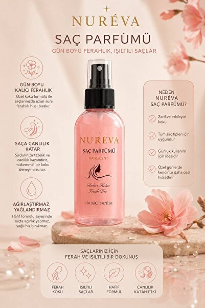 NUREVA SAÇ PARFÜMÜ HAIR SCENT