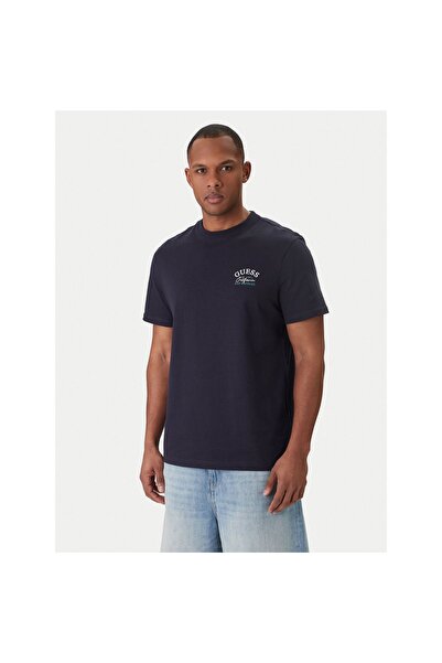 Guess Ανδρικό T-shirt M6GI19K3051 Ναυτικό μπλε