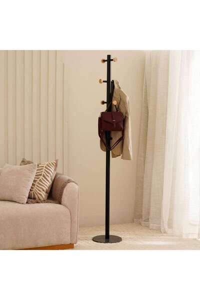 PAN HOME Khalyn Bamboo Tall Hanger Dia 28x179cm - Natural