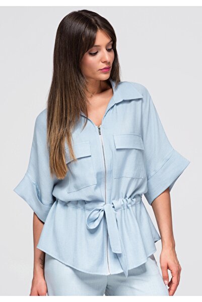 OMBRE Women's Blouse, Casual, Long Sleeve OW-TS-E0050