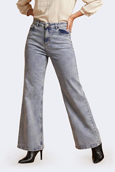 BEARRAYBON Women's Jean Palazzo Trousers