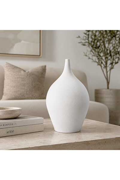 KRN HOME Dekoratif Vazo Modern Minimalist Salon Konsol ve Sehpa Aksesuarı