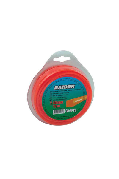 RAIDER Fir de tăiere, 2.4 mm, 15 m, formă pătrată, 110212