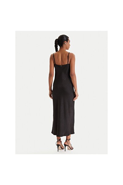 Guess Γυναικείο Φόρεμα Κοκτέιλ W6RK50WJ732 Μαύρο