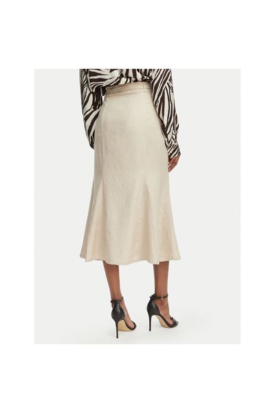 Guess Fustă midi de damă W6GD69W2092 Bej