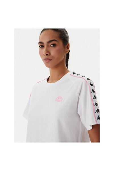 Kappa Tricou de damă 371U6WW Alb
