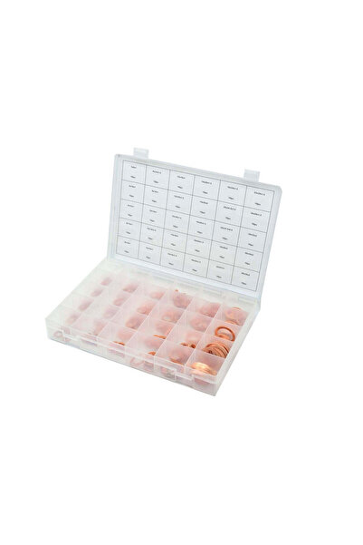 GEKO Set de 300 șaibe de cupru, 30 de dimensiuni diferite, G02811