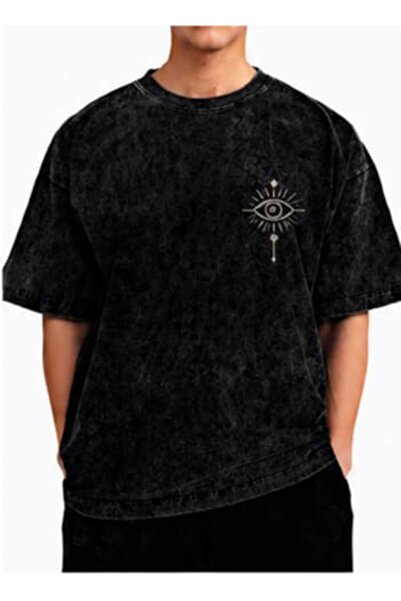 classy moda Unisex πολύχρωμο μπλουζάκι με στάμπα Oversize Streetwear Άνετη εφ...