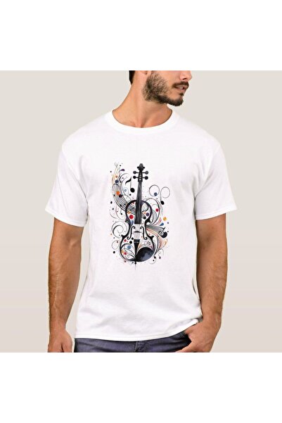 classy moda Unisex Colorful Oversize Printed T-Shirt Streetwear Comfortable F...