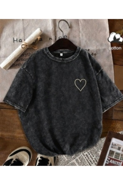 classy moda Unisex πολύχρωμο μπλουζάκι με στάμπα Oversize Streetwear Άνετη εφ...