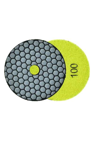 GEKO Disc abraziv uscat pentru plăci ceramice, 100 mm, granulație 100, G 78931