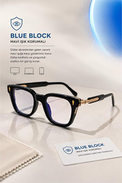 Nilu Moda Blue Block Mavi Işık Korumalı Bilgisayar Gözlüğü | UV400 Korumalı |...