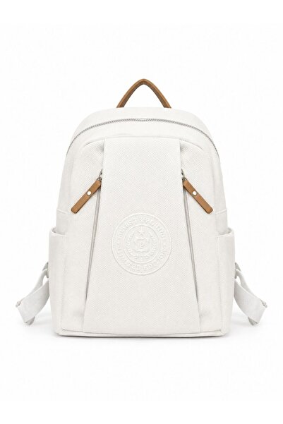 Just Polo Original Justpolo Women's Backpack with 9 Compartments (Size 33X28 cm)