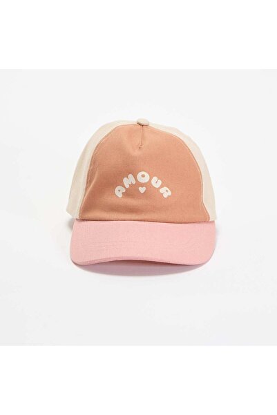 KIABI Leopard print baseball style cap PINK