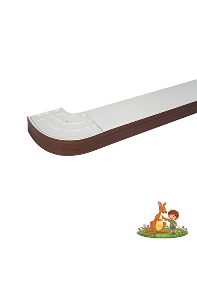 KLEIDECO Sina perdea PVC Kleideco, model DORTMUND, 3 canale, cu masca decorat...