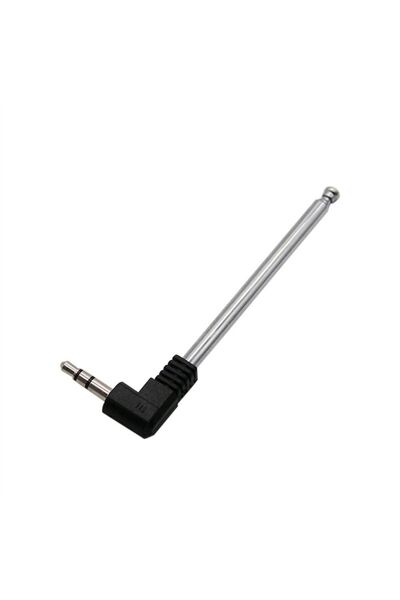 Choice black Retractable 3.5 mm FM Radio Antenna Aerial for Television Radio ...