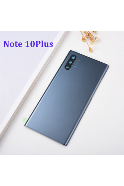 Choice9 Note10 plus Black Back Glass For Note10 N970F Note10+ 10P N975U Batte...