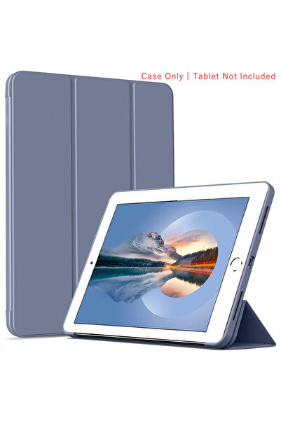 Choice6 iPad Mini 12345 7.9 YT Lavender Purple Tri-fold Flip Case For iPad Mi...