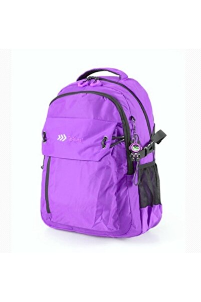 Mikro Backpack School Bag Purple Code:51622 School Bag