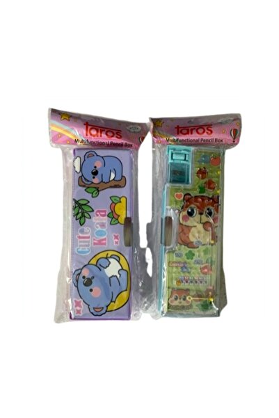 Taros Animals Multifunctional Pencil Case with Tilt Feature 8442 - 1 Piece