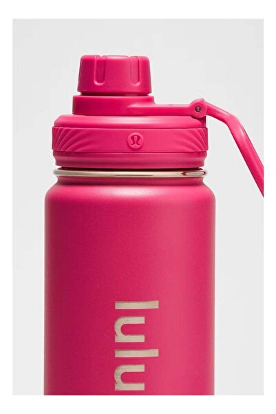 lululemon stainless steel sports vacuum insulated water bottle, suitable for holding water, iced tea, hot tea, etc., with a capacity of 710 milliliters