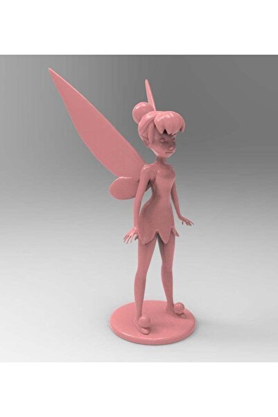 GF3D 3D Baskı Peri Figürü – Dekoratif Biblo – Masa Üstü Süs –