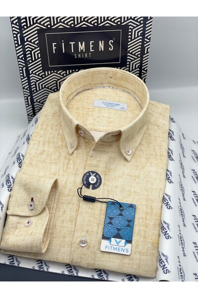 Fitmens Slim Fit Long Sleeve Muslin Digital Printed Men's Shirt with Gift Box...