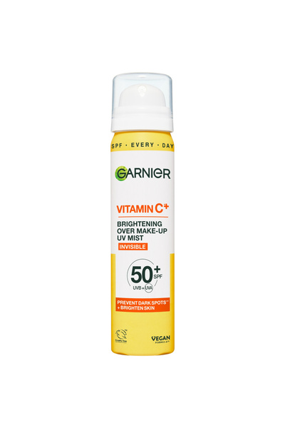 Garnier Spray fixare machiaj cu Vitamina C și efect iluminator SPF 50+ 75 ml