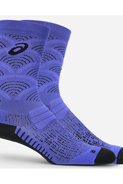 Asics RUN SOCK CREW Mavi Koşu Çorabı 3013B283-400