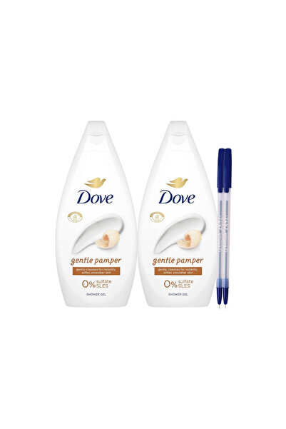 Dove Set 2 x Gel de Dus pentru Femei Gentle Pamper Shea Butter & Vanilla 2 x ...