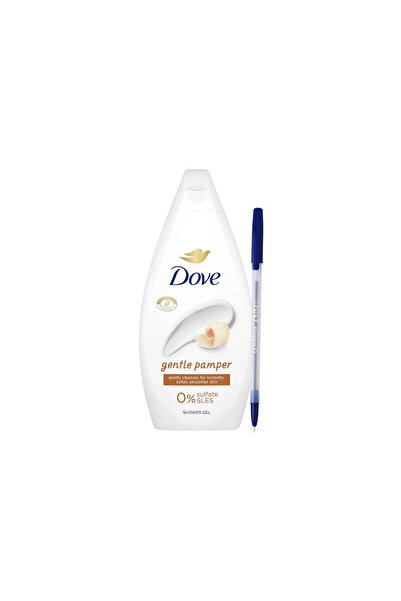Dove Set Gel de Dus pentru Femei Gentle Pamper Shea Butter & Vanilla 450 ml -...