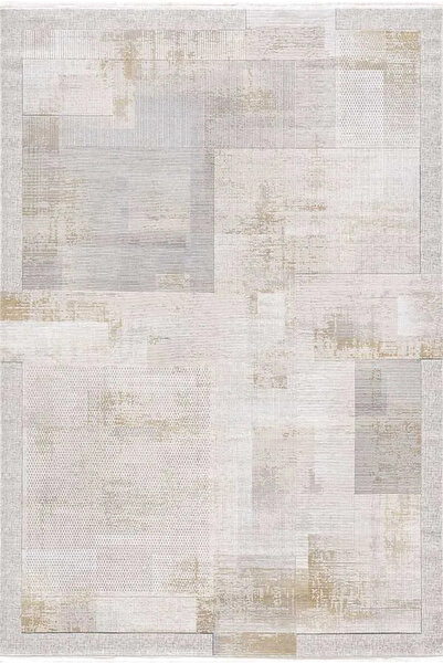 Artemis Halı Couture 00928A Krem Gold Viskon Modern Salon Halısı 200 x 300 cm