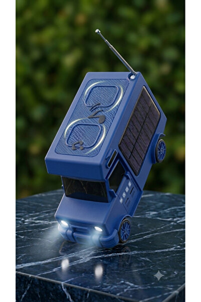 Primo Plus Solar Bluetooth Speaker with Deep Bass, 10W Powerful Sound, 1500mA...