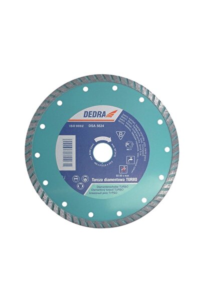 Dedra-Polonia Disc diamantat turbo pentru tăierea glazurii gresie 180x22,2MM ...