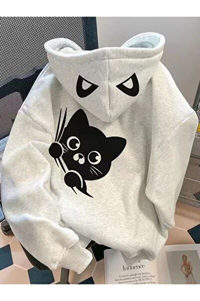 classy moda Unisex Front Graphic Printed Hooded 3-Thread Combed Cotton Sweats...