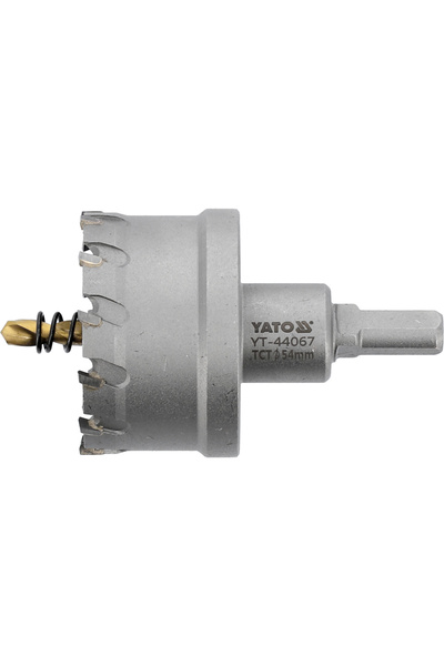 VOREL by YATO Freză pentru metal 54 mm cu carbură de carbon YG10X, coroană TC...