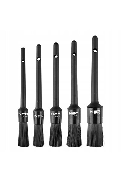 NEO Tools NOU SET DE PENSETE DE DETAILING, 5 BUCĂȚI PENTRU CURĂȚAREA AUTOAREL...