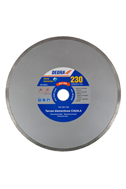 Dedra-Polonia Disc diamantat pentru tăierea glazurii de gresie 300x25,4MM DED...