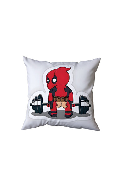Beramussa Superhero Doing Sports Pillow, Funny Gift