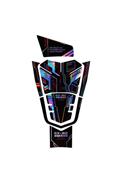 HONDA PCX 2021 - 2024 UYUMLU HOLOGRAMTANK PAD 023