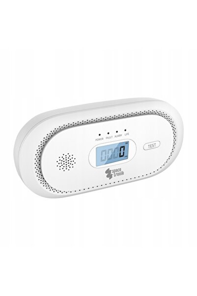 Spacetronik Senzor de monoxid de carbon fără fir, autonom, 85dB, contor CO, c...