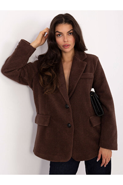 rue parıs Palton Dama, RUE PARIS, Poliester, Maneca lunga, Maro, model IT-FL7...