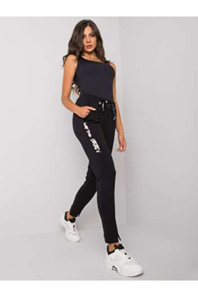 Relevance Pantaloni Trening Dama Lunga, Sport, RELEVANCE, Negru Casual Model ...